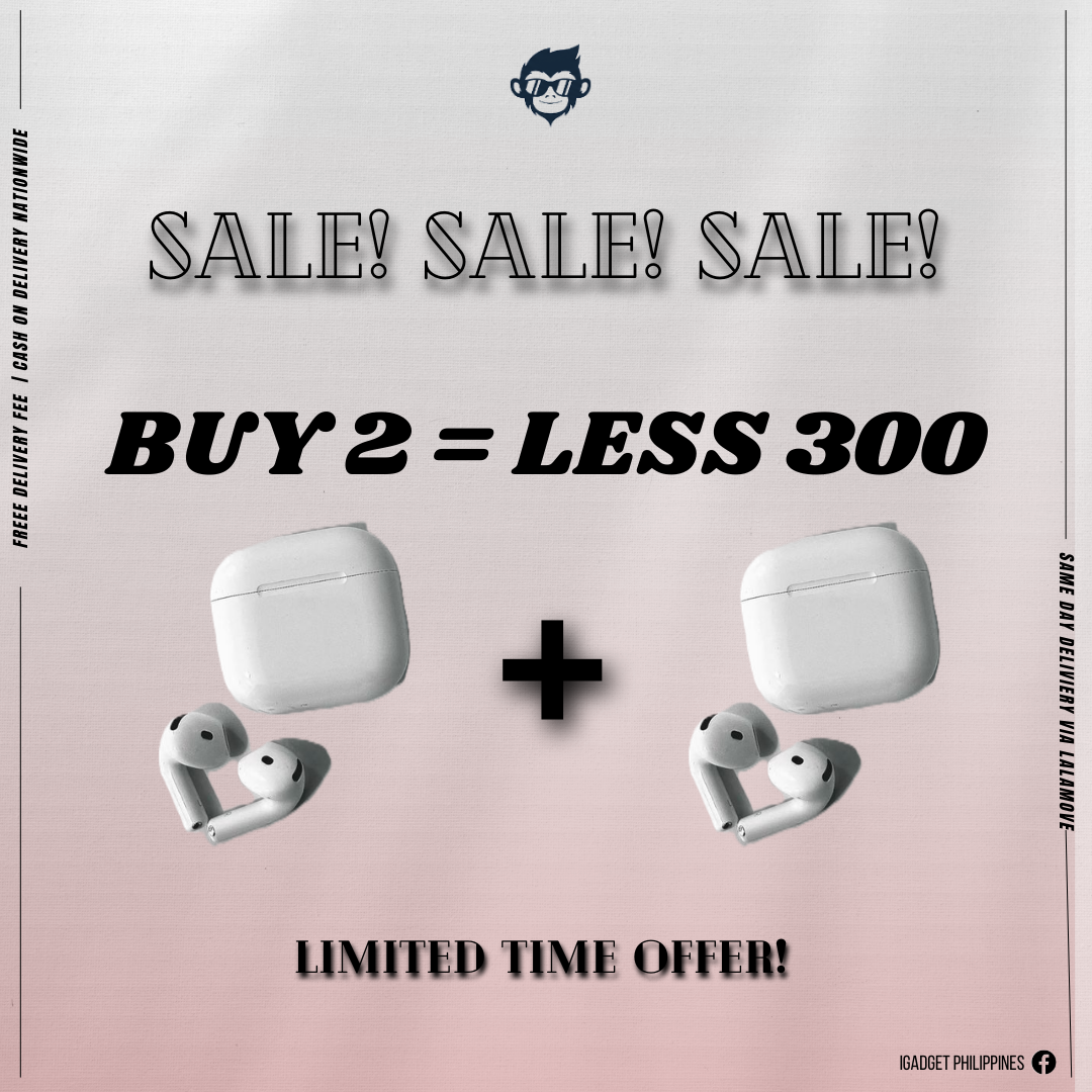 2x Airpods Gen 4 - Less 300 Pesos