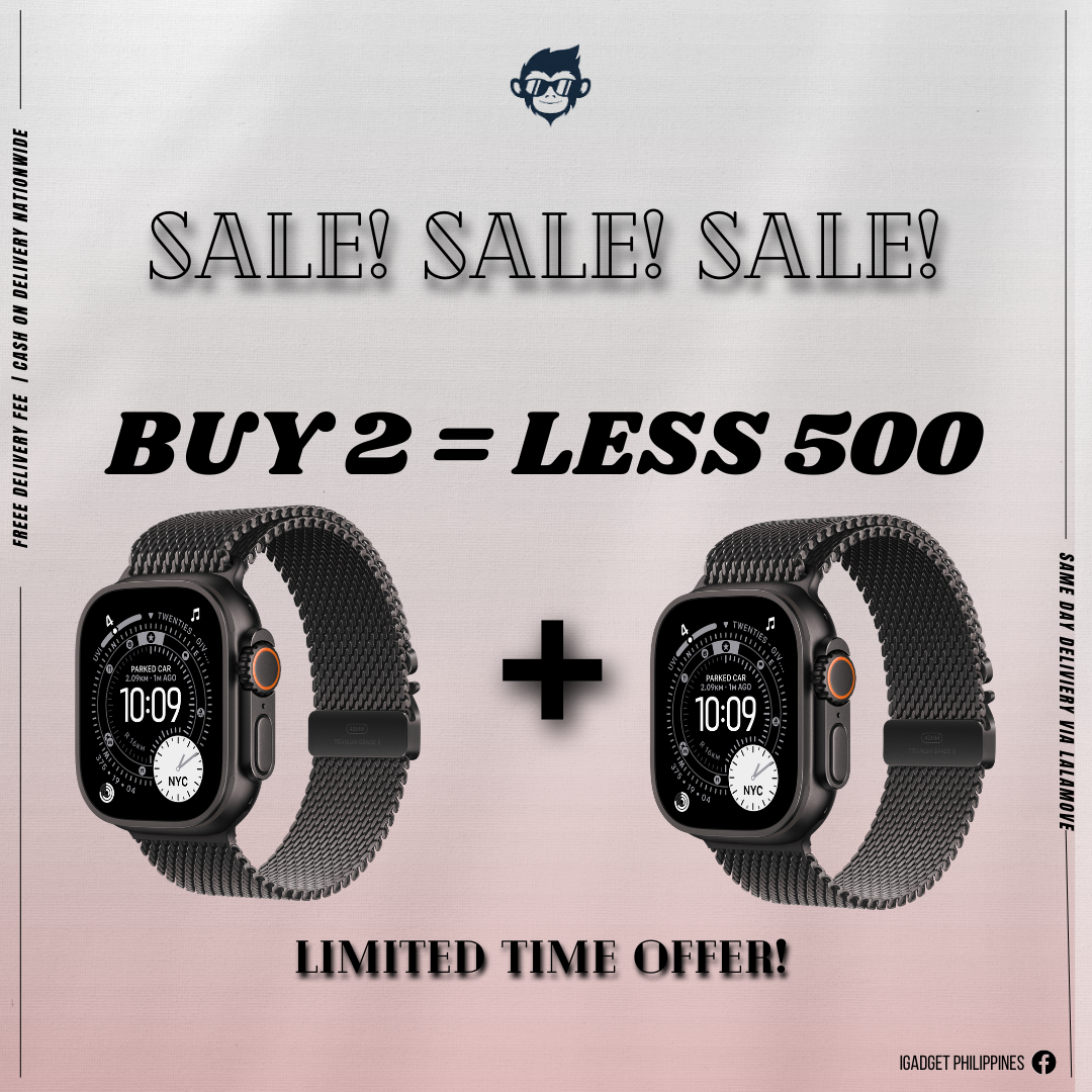 2x iWatch Ultra 3 - Less 500 Pesos