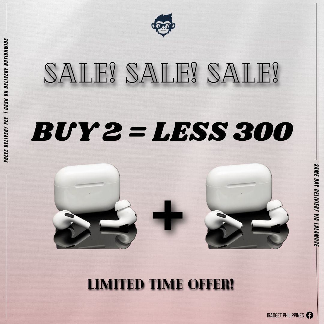 2x Airpods Pro 2nd Generation - Less 300 Pesos