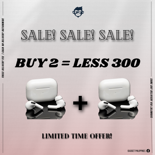 2x Airpods Pro 2nd Generation - Less 300 Pesos