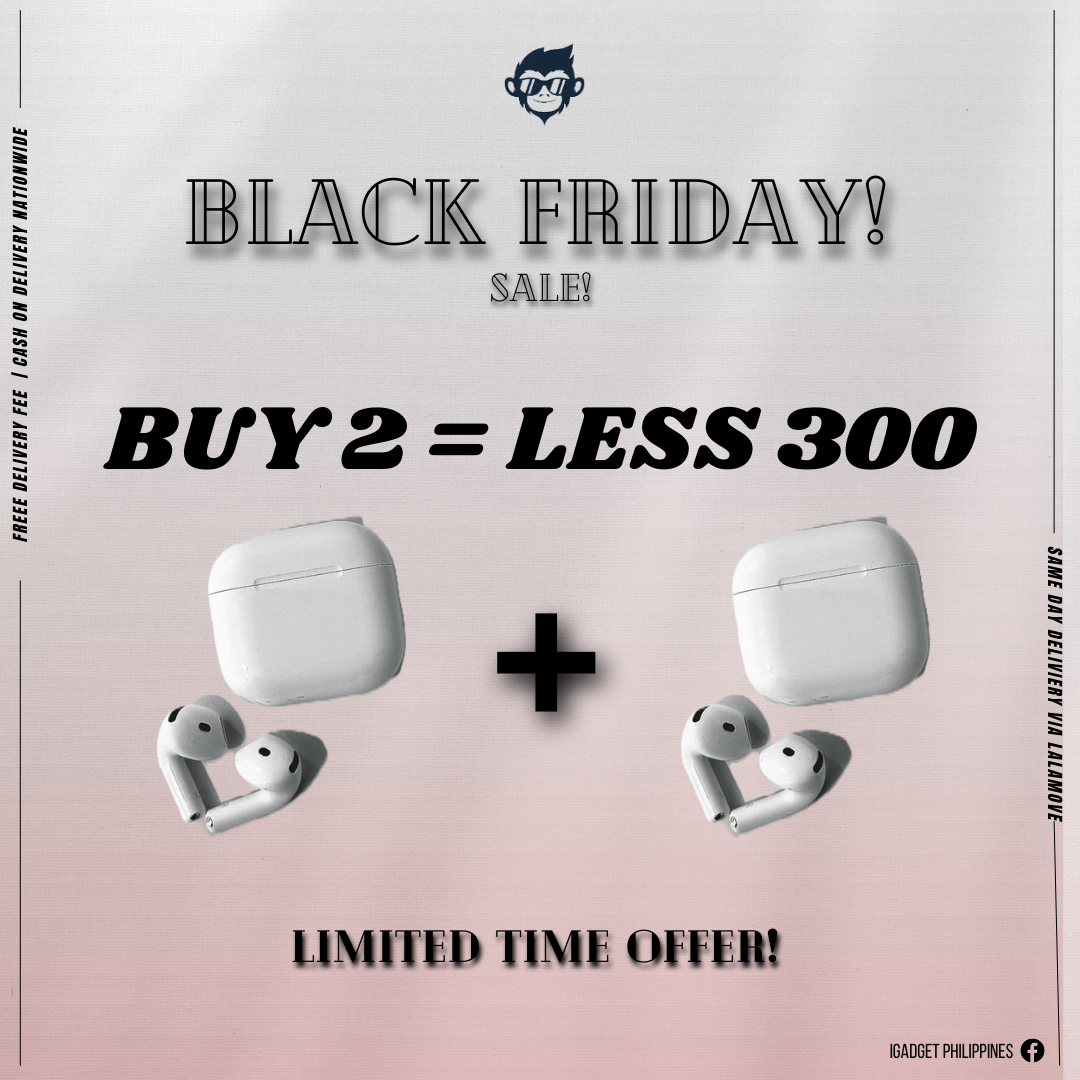 2x Airpods Gen 4 - Less 300 Pesos
