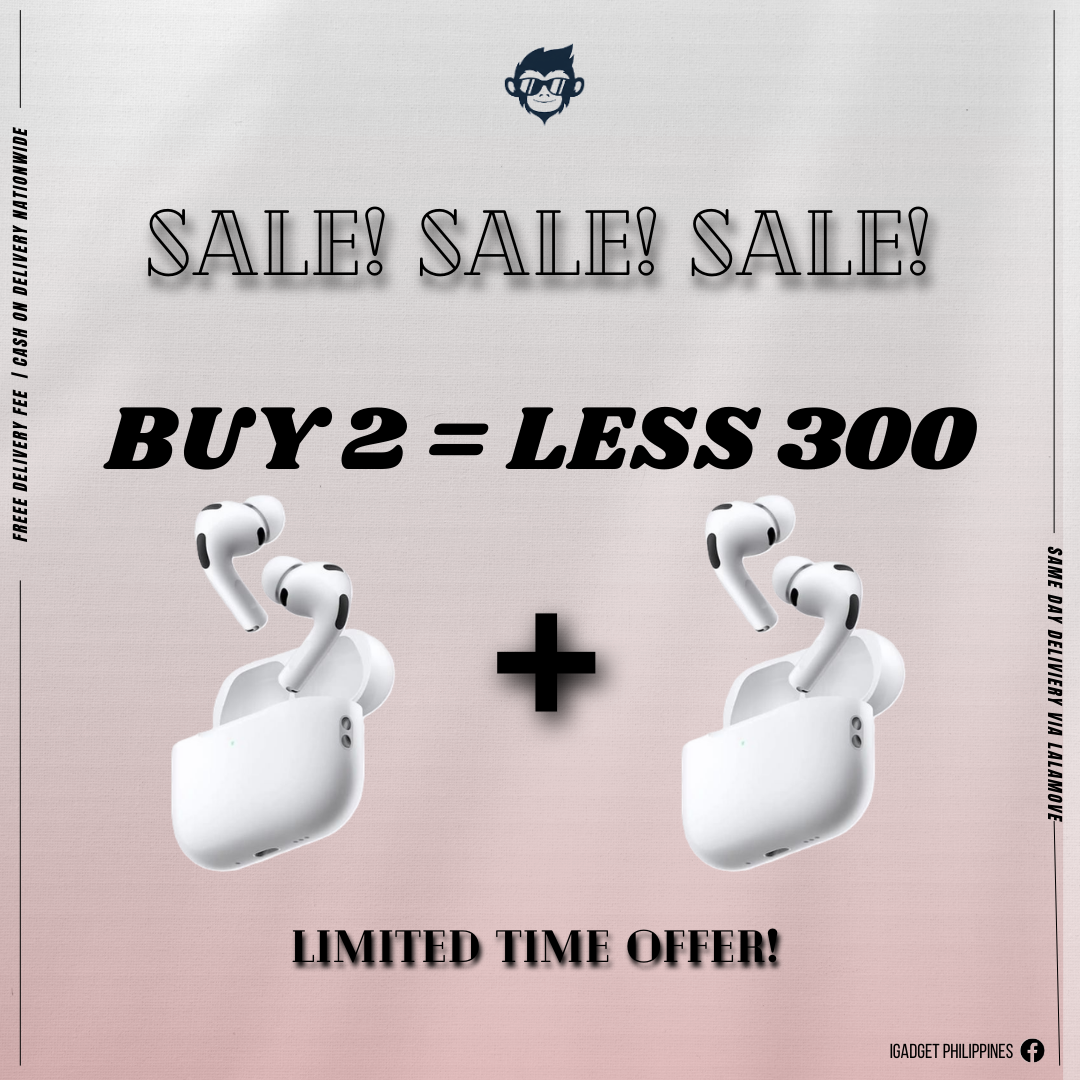 2x Airpods Pro 3 - Less 300 Pesos